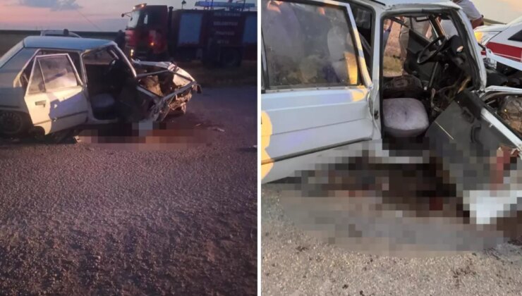 Aksaray’da düğün konvoyunda feci kaza! 2 kişi ağır yaralı