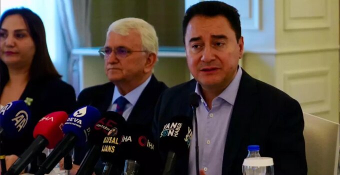 Ali Babacan’dan orman yangınları için TBMM’ye olağanüstü toplanma çağrısı