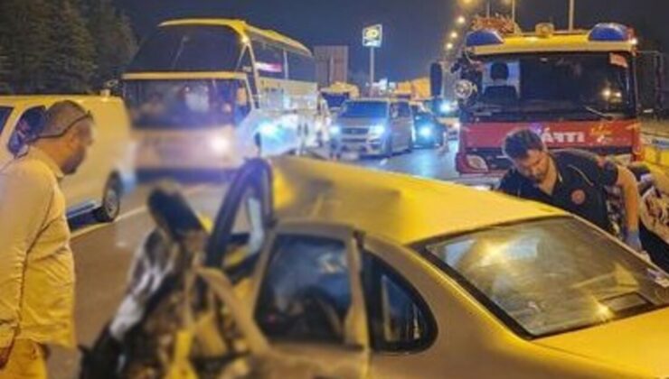 Ankara’da ‘ters yön’ kazası: 2 ölü