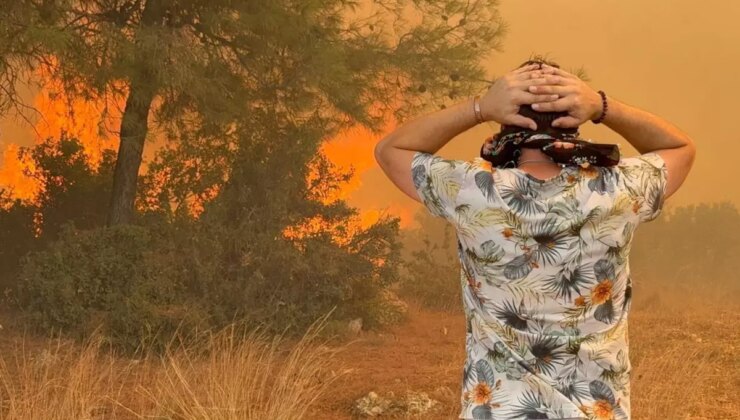 Antalya’da 3 ayrı orman yangını! Alevler yerleşim yerlerine yaklaştı