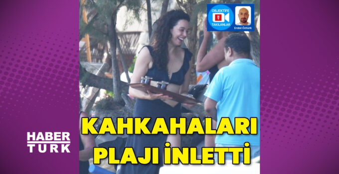 Azra Akın, plajı inletti