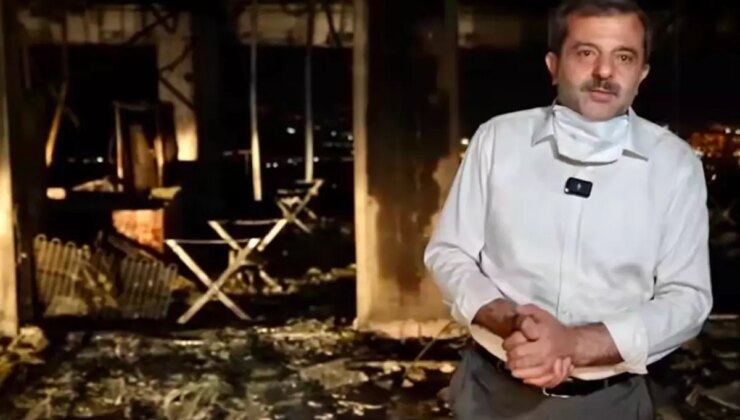 Başkandan en acı paylaşım: Artık tamamen küle döndü