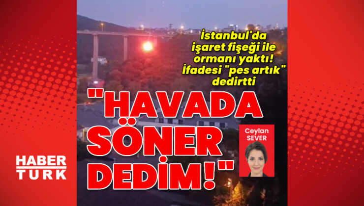 Beykoz’daki yangına tutuklama!
