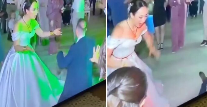 Bu nasıl dans? Olan biteni gerçek sanıp sahneye fırlayan bile var