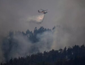 Bursa Kestel’deki yangın tamamen söndü, Harmancık’ta alevlerle mücadele sürüyor
