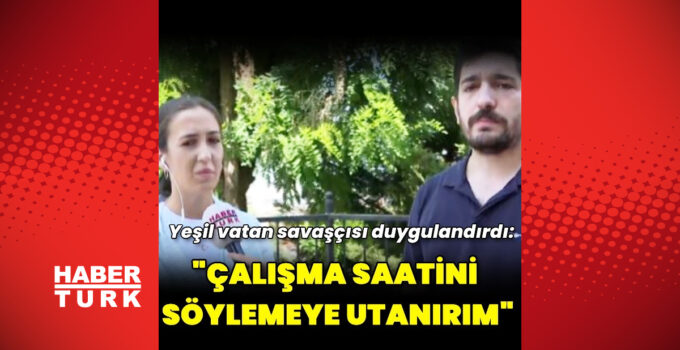 Bursa’daki yeşil vatan savaşçılarından İsmail Kuşakçı Habertürk’te soruları yanıtladı