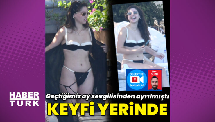 Cemre Baysel ile Öykü Çelik, tatilde