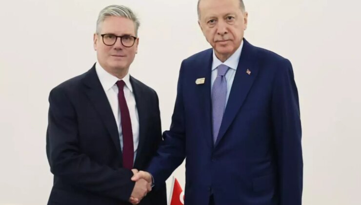 Cumhurbaşkanı Erdoğan, İngiltere Başbakanı Starmer ile Eurofighter ihracatını görüştü