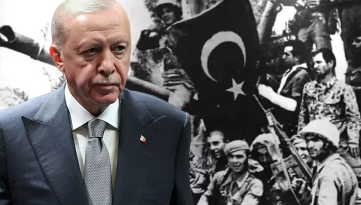 Cumhurbaşkanı Erdoğan’dan Kıbrıs Barış Harekatı mesajı