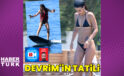 Devrim Özkan tatilde