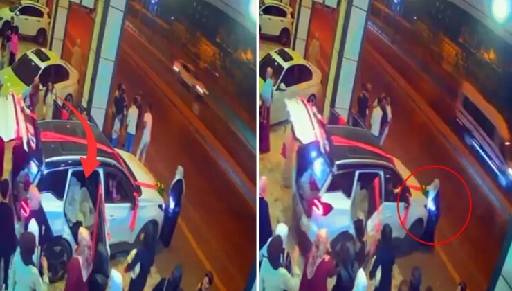 Düğün salonundan gelini alan damadın heyecanı pahalıya patladı