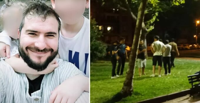 Eşinin gözlerinin önünde bıçaklanarak öldürüldü