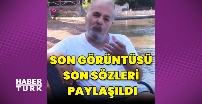 Ferdi Tayfur’un vefatından önceki son görüntüsü paylaşıldı