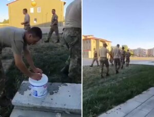 Görüntüdekiler Türk askeri! "Erkeklere acıyacağım aklıma gelmezdi" yorumları yapılıyor