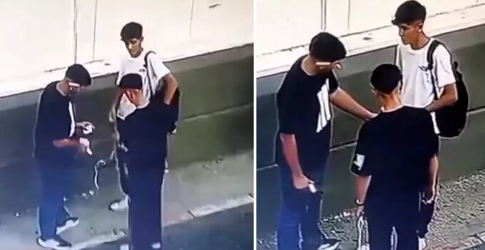 Güpegündüz yaptıklarına bakın! Görüntü Meksika’dan değil Türkiye’den