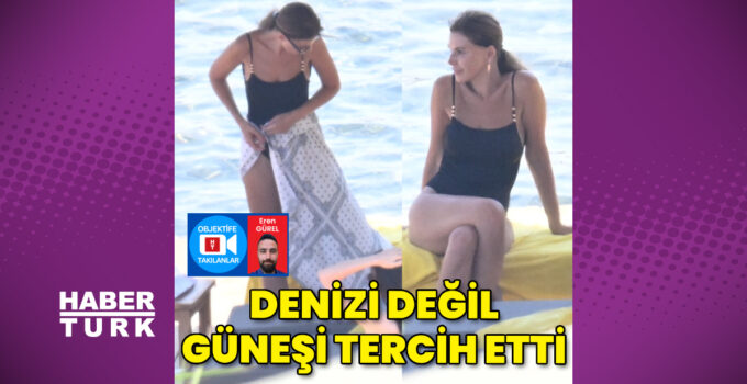 Hatice Şendil ile Burak Sağyaşar, tatilde