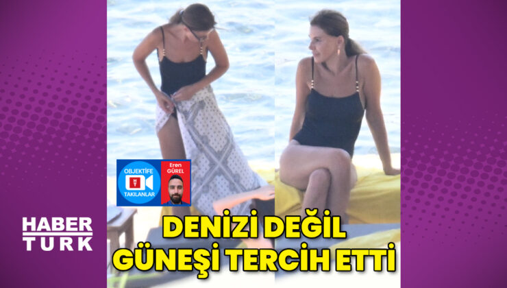 Hatice Şendil ile Burak Sağyaşar, tatilde
