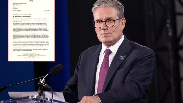 İngiltere’de 221 parlamenterden Başbakan Starmer’a "Filistin" mektubu