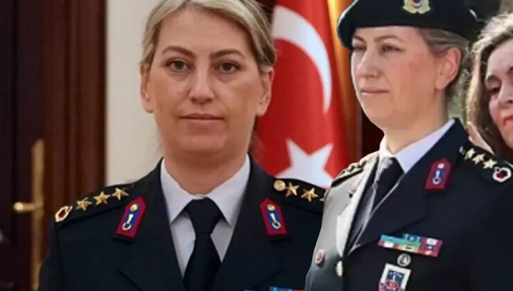 Jandarmanın yeni paşası! Gülden Mat Şakir tuğgeneralliğe terfi etti
