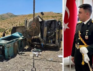 Malatya’da askeri araç devrildi: Üsteğmen Tuğrul Özsu şehit oldu