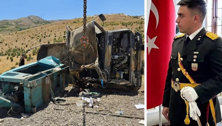 Malatya’da askeri araç devrildi: Üsteğmen Tuğrul Özsu şehit oldu