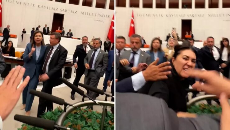 Meclis’te "Zeytinlik yasası" görüşmelerinde arbede çıktı