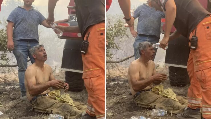 "Yanıyorum!" diyerek feryat eden orman işçisinin son hali