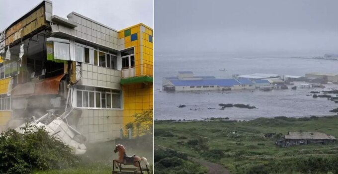 Rusya’nın doğusunda 8,8 büyüklüğünde deprem! 11 ülke için tsunami uyarısı yapıldı