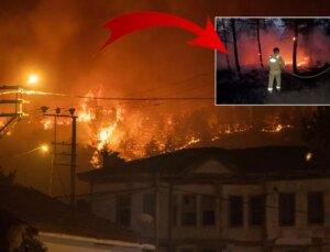 Sakarya yangını 15 saattir sürüyor! Alevlerin içinden yürekleri dağlayan çığlıklar