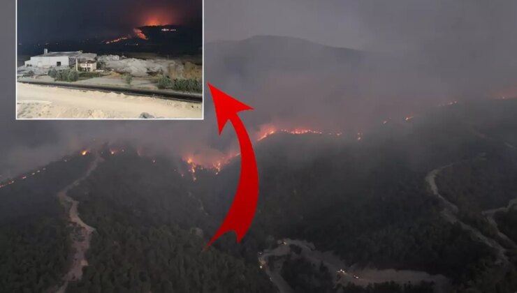 Sakarya’dan Bilecik’e sıçrayan yangın büyüyor! Akaryakıt istasyonu boşaltıldı
