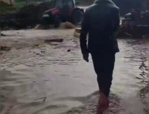 Şiddetli sağanak yağış Kars ve Ardahan’da sele neden oldu