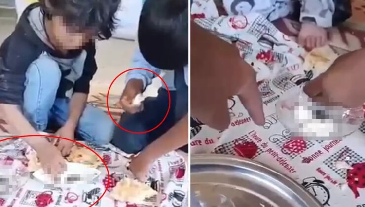 Skandal iddia: Üvey kardeşlerine hayvan dışkısı yedirdi