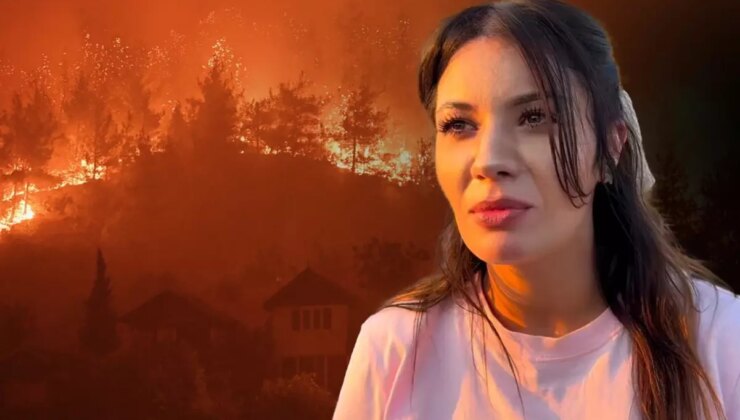 Yangına müdahale eden pilotun şahit olduğu anlar yürek burktu