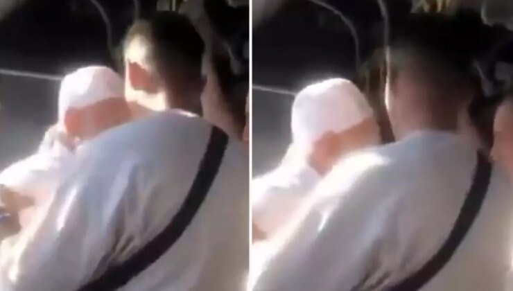 Yaşlı adam, selamını almayan kişiye demediğini bırakmadı