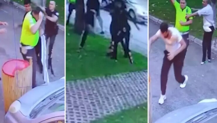 Yer: Konya! "Bize iş yaptırmıyorsunuz" deyip polislere saldırdılar