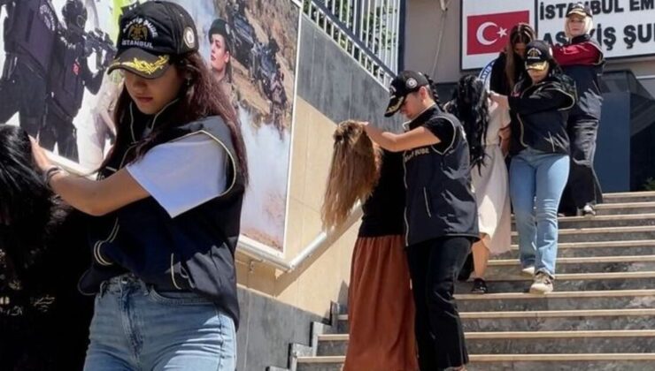 4 kadın hırsız 8 evi kartla soydu!