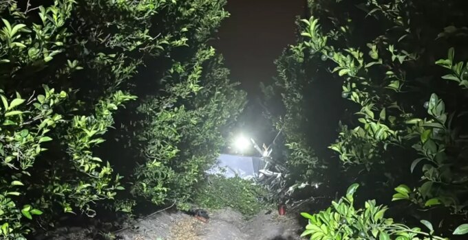 Adana’da eğitim uçağı düştü