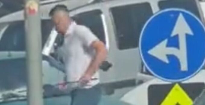 Ankara’da trafikte bıçaklı ve kılıçlı saldırı