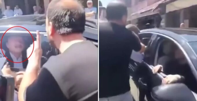 Bahçeli’nin memleketinde Yavuz Ağıralioğlu’nun aracının önünü kestiler