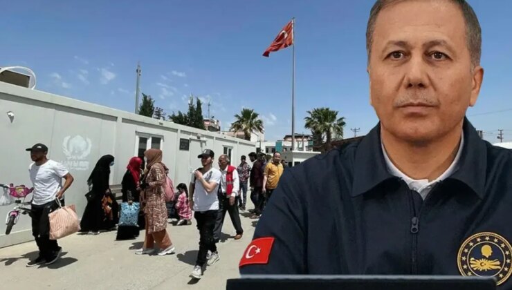 Bakan Yerlikaya, ülkesine dönüş yapan Suriyeli sayısını açıkladı