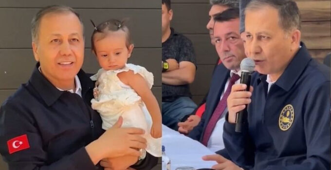 Bakan Yerlikaya’dan şehit yakınları ve gazilerle bir araya geldi