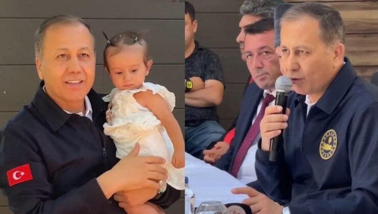 Bakan Yerlikaya’dan şehit yakınları ve gazilerle bir araya geldi