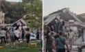 Balıkesir’deki deprem nedeniyle bazı binalar yıkıldı! İşte ilk görüntüler