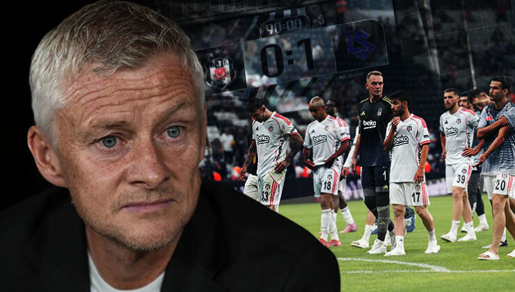 Beşiktaş taraftarından futbolculara ve Solskjaer’e sert tepki!