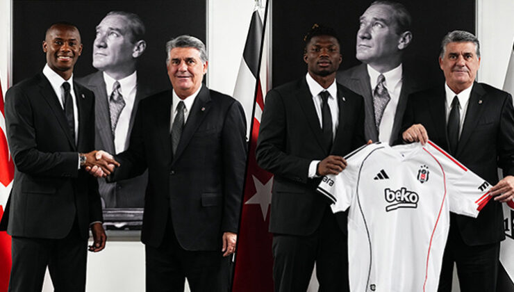 Beşiktaş’ın yeni transferleri konuştu: ‘Büyük bir kulübe geldim’