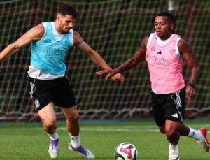 Beşiktaş’ta ST Patrick’s maçı hazırlıkları başladı