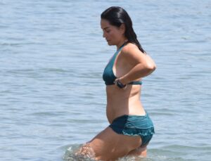 Betül Şahin’in tatil keyfi