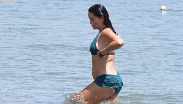 Betül Şahin’in tatil keyfi