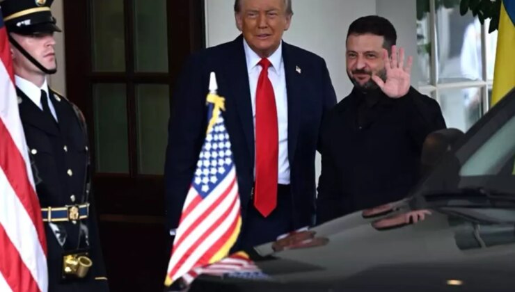Beyaz Saray’da Zelenski, Trump ile bir araya geldi: Üçlü görüşme için hazırız