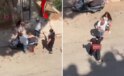 Bıçakla öz evladını kovaladı, küçük kızın feryatları sokağı inletti